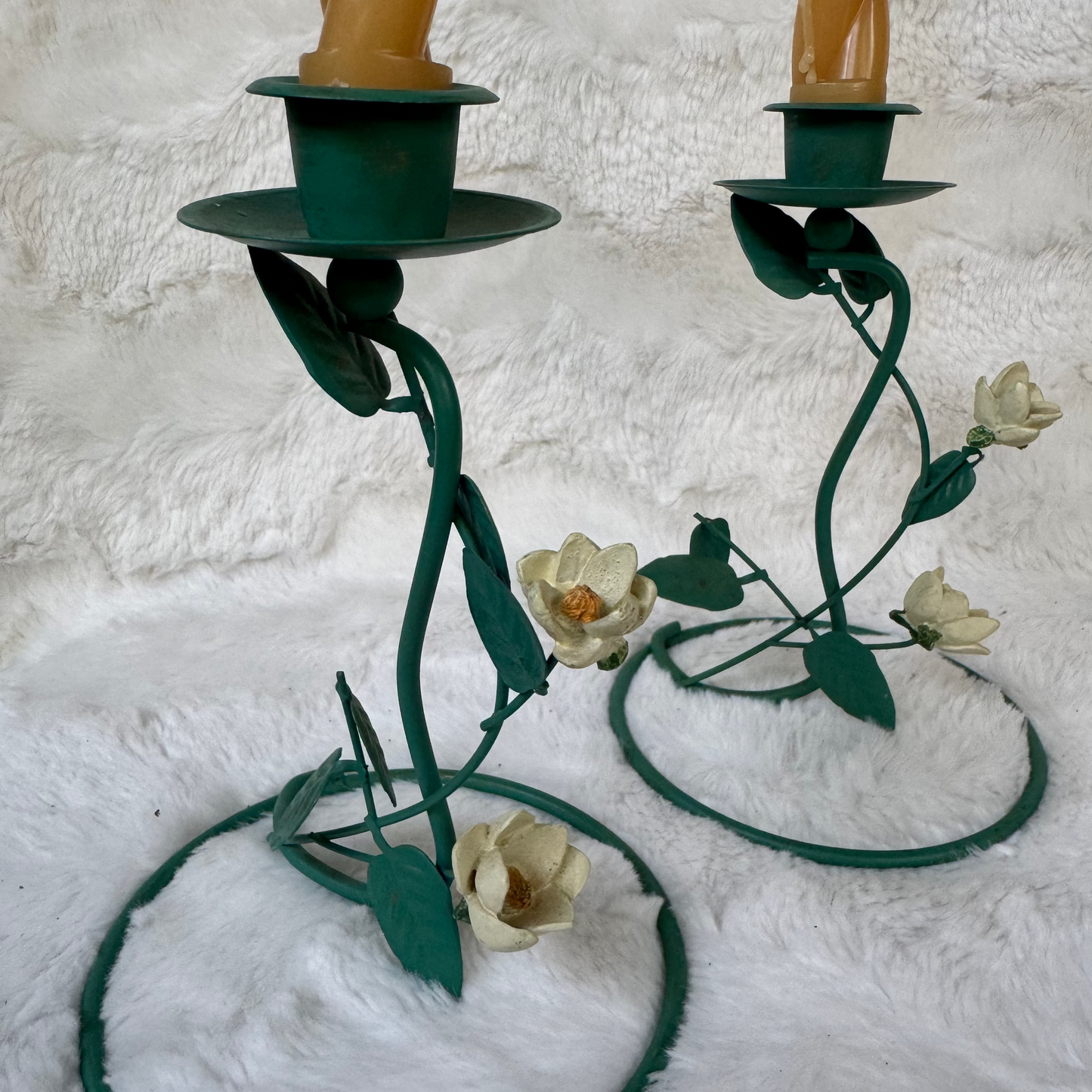 Flower Candlesticks