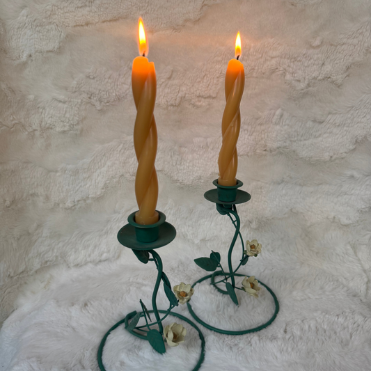 Flower Candlesticks